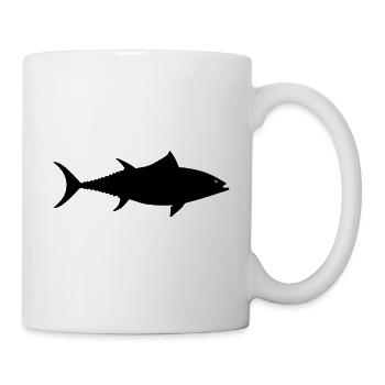 Thunfisch - Tasse - Weiß - Rechts