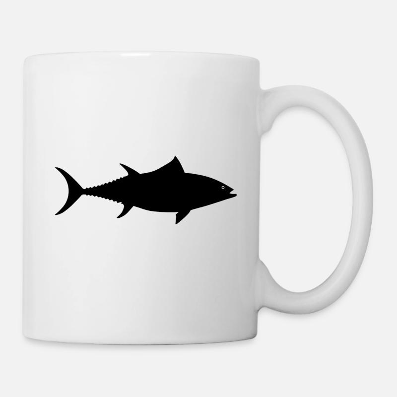 Thunfisch - Tasse - Weiß