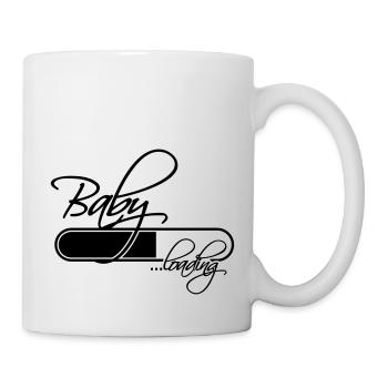 Baby Loading Girl - Mug blanc - blanc - Droite
