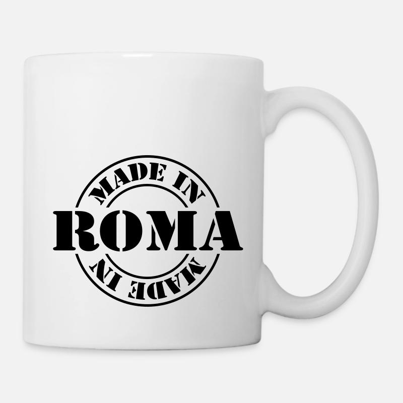 made in roma m1k2 - Tasse - Weiß