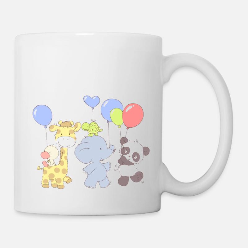 Little Panda Party - Mug - white
