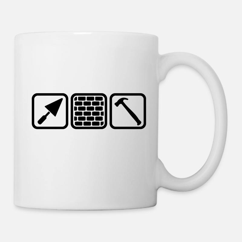 Maçon - Mug blanc - blanc