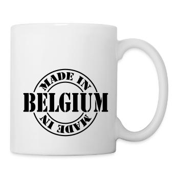 made in belgium m1k2 - Mug blanc - blanc - Droite