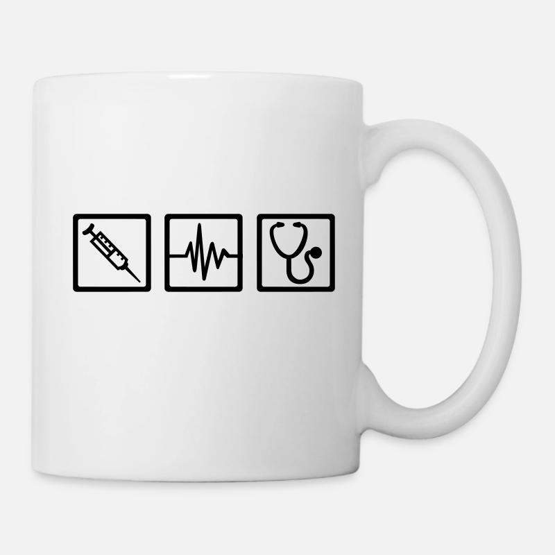 Docteur - Mug blanc - blanc