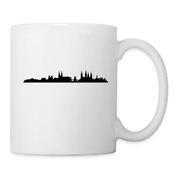 Skyline Bamberg - Tasse - Weiß - Rechts