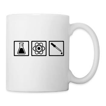 Chimiste - Mug blanc - blanc - Droite