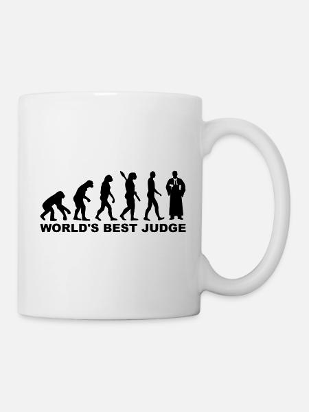 Richter - Tasse - Weiß