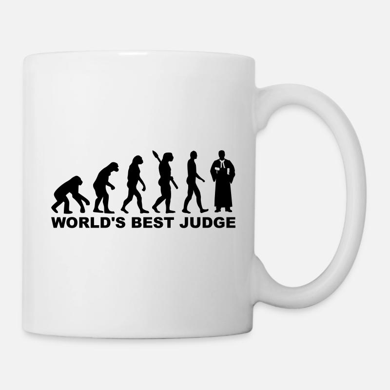 Richter - Tasse - Weiß