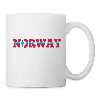 Norway Norwegen - Tasse - Weiß - Rechts
