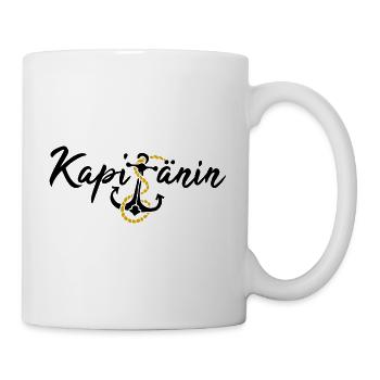 Kapitänin Anker Kapitän Boot Meer Geschenk Schiff - Tasse - Weiß - Rechts