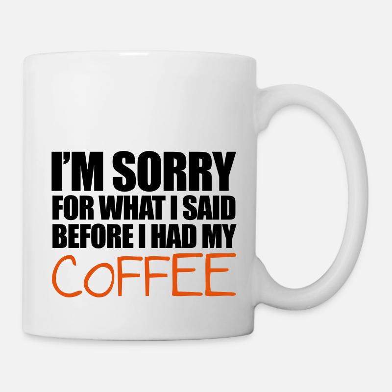 Coffee - Tasse - Weiß