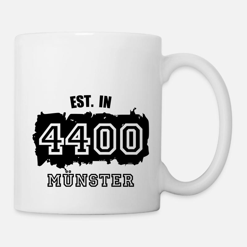 Established 4400 Münster - Tasse - Weiß