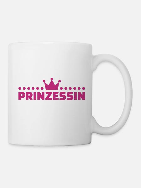 Prinzessin - Tasse - Weiß