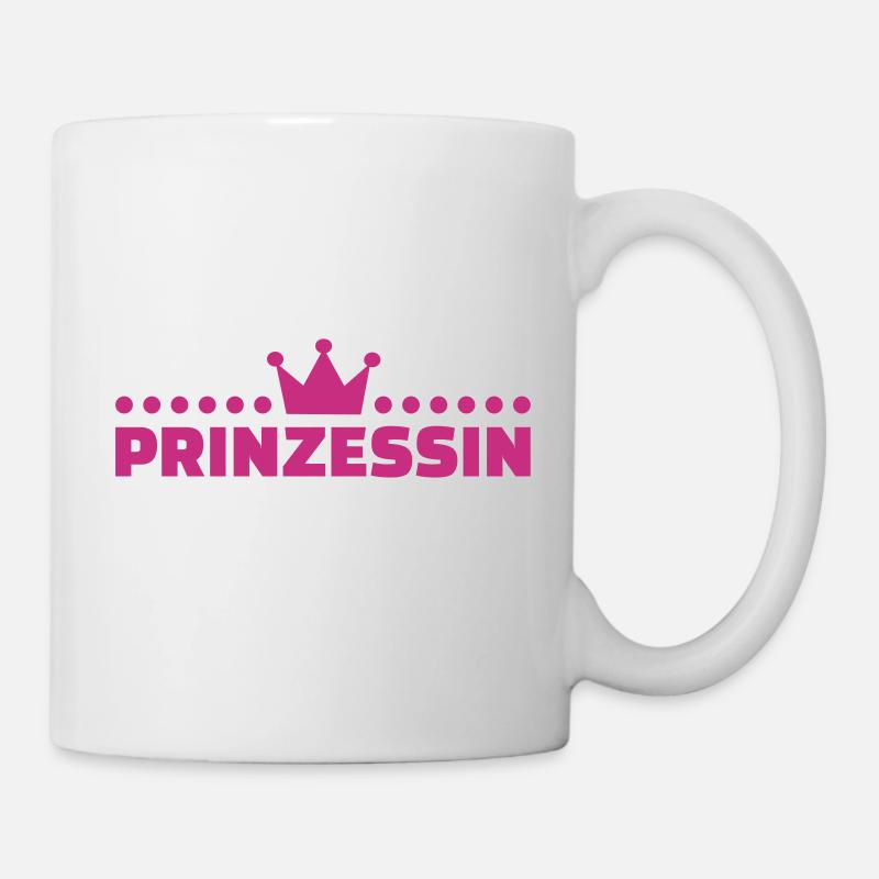 Prinzessin - Tasse - Weiß