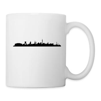 Skyline Gelsenkirchen - Tasse - Weiß - Rechts