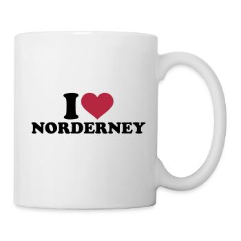 Norderney - Tasse - Weiß - Rechts