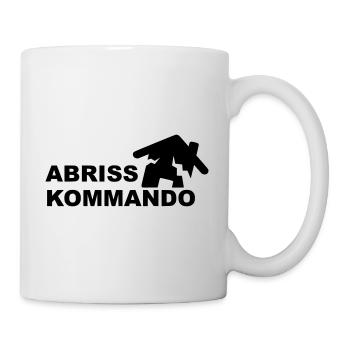 Abriss Kommando - Tasse - Weiß - Rechts