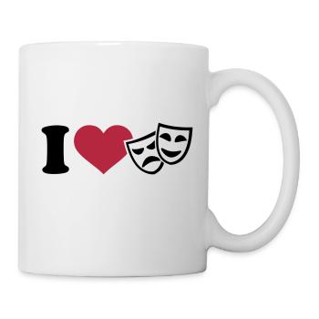 Theater - Tasse - Weiß - Rechts