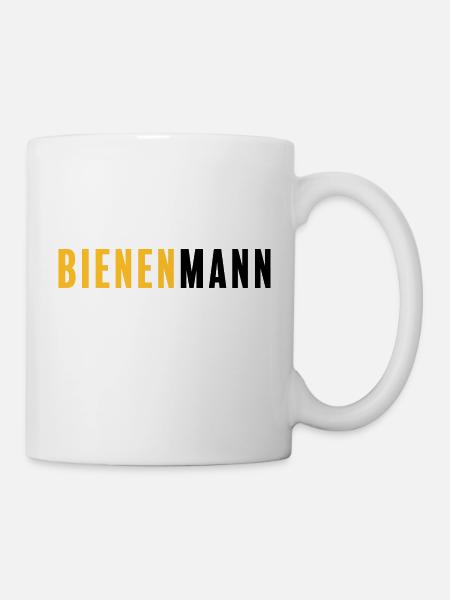 Bienenmann - Tasse - Weiß