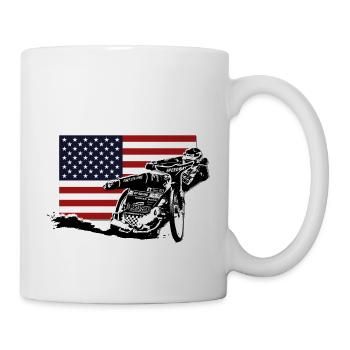 Speedway - USA Flag - Mug blanc - blanc - Droite