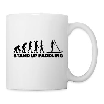 Stand up paddling - Tasse - Weiß - Rechts