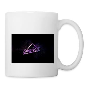 Kaleo Riot Logo merchandise (3D Style) - Mug - white - Right