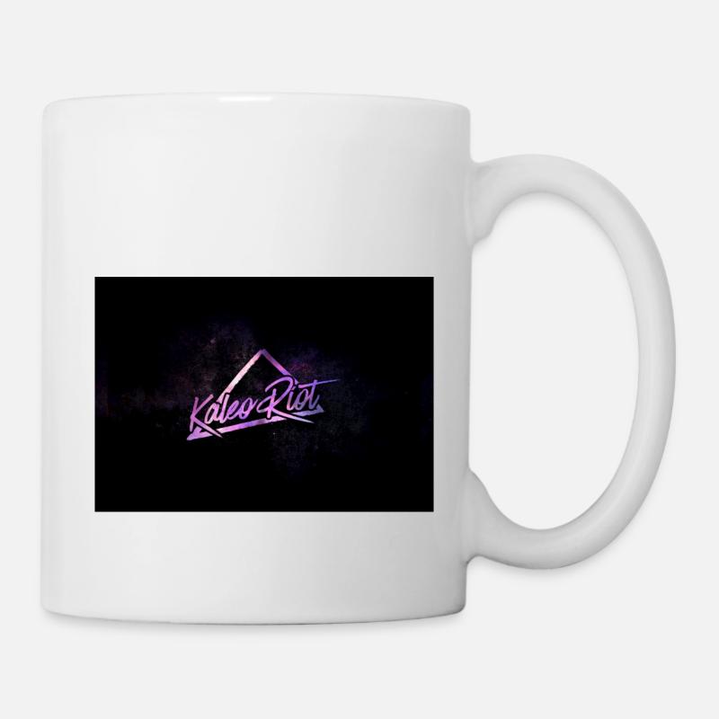 Kaleo Riot Logo merchandise (3D Style) - Tasse - Weiß