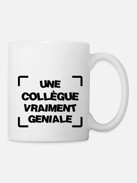 Collègue / Bureau / Travail / Collegue Entreprise - Mug blanc - blanc