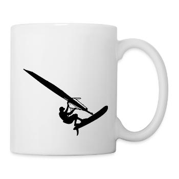 Windsurfer - Tasse - Weiß - Rechts