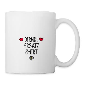 Dirndl Replacement Shirt - Mug - white - Right