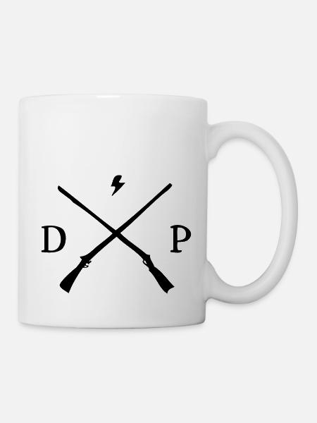Hipster Logo - Tasse - Weiß