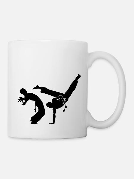 capoeira - Mug blanc - blanc