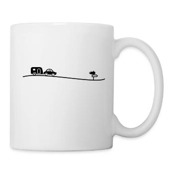 Auto Camping - Tasse - Weiß - Rechts
