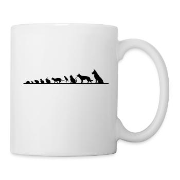 Haustiere - Tasse - Weiß - Rechts