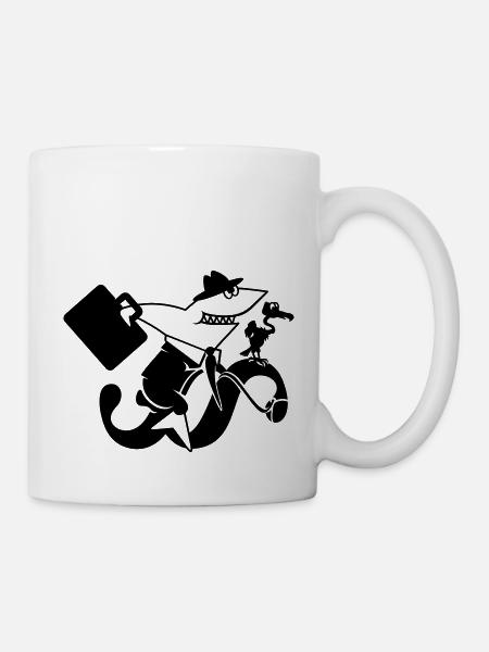 Paragrafenreiter / Lawyer Paragraph Rider (e 1c) - Tasse - Weiß