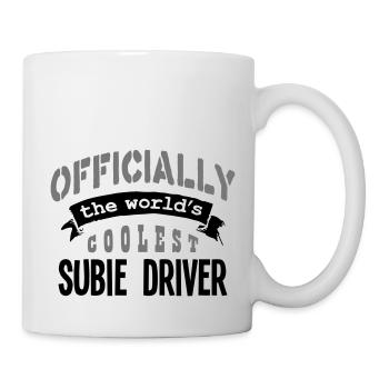 pilote subie officiellement les mondes coole - Mug blanc - blanc - Droite