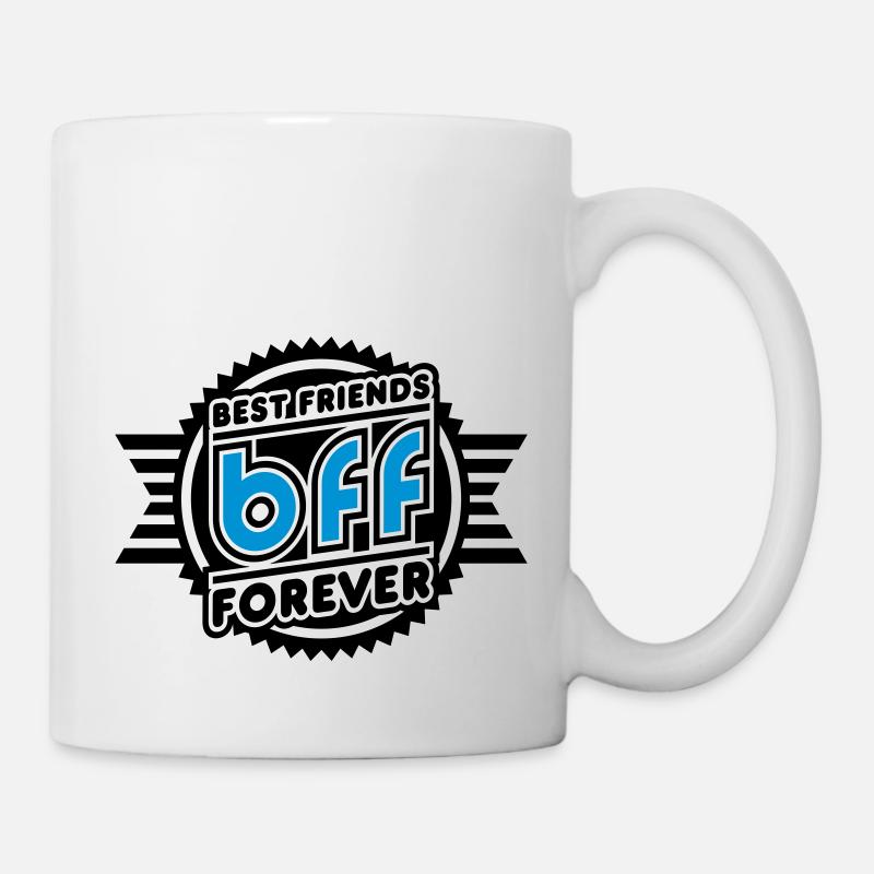 Best Friends Forever (Emblem) - Mug - white