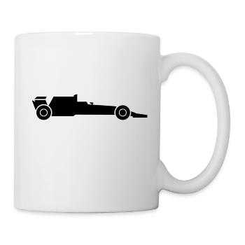 Race car - Race car - Mug - white - Right