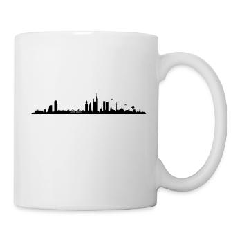 Skyline - Frankfurt - Tasse - Weiß - Rechts