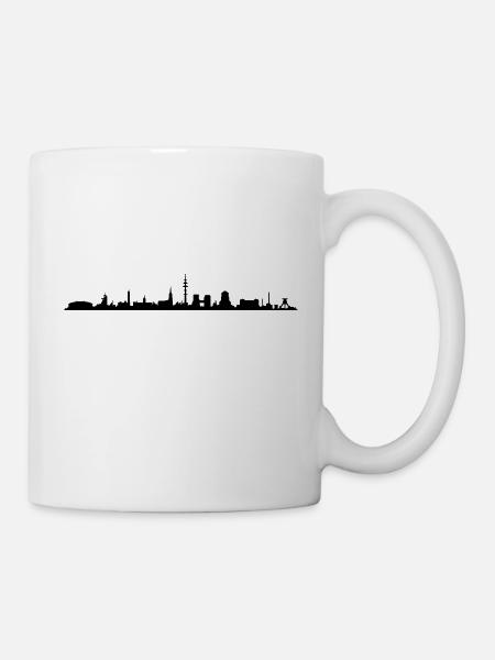 Skyline - Gelsenkirchen - Tasse - Weiß