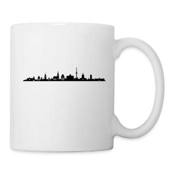 Skyline - Münster NRW - Tasse - Weiß - Rechts
