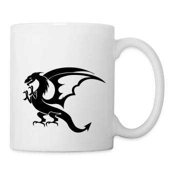 dragon - Tasse - Weiß - Rechts