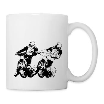 Speedway Racing - Tasse - Weiß - Rechts