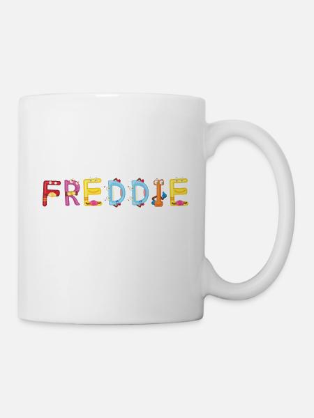 Freddie - Tasse - Weiß