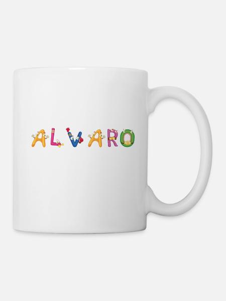 Alvaro - Tasse - Weiß