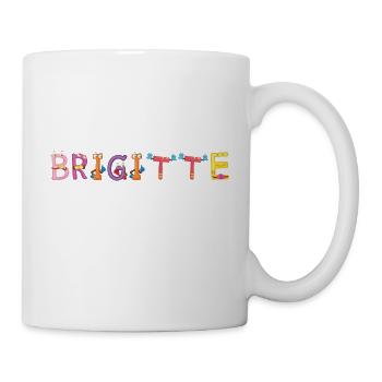 Brigitte - Tasse - Weiß - Rechts