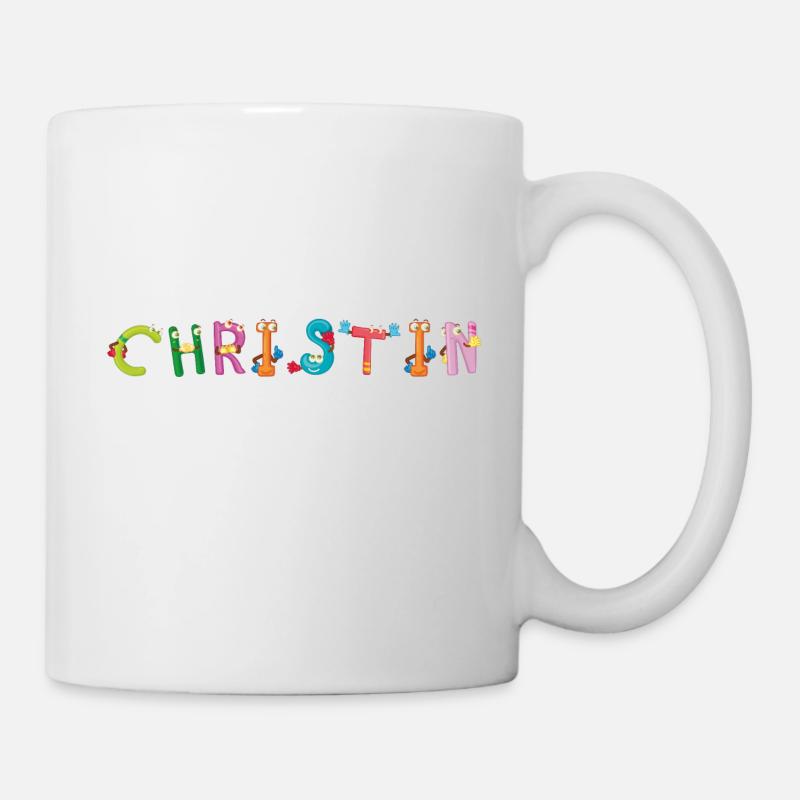 Christin - Tasse - Weiß