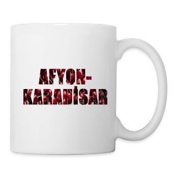 afyon kirschen - Tasse - Weiß - Rechts