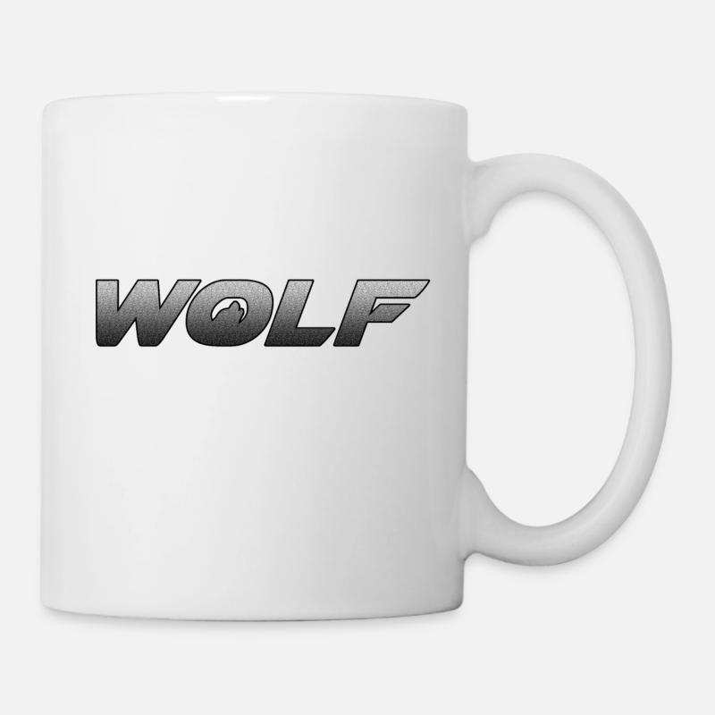 Wolf 2 0 - Mug - white