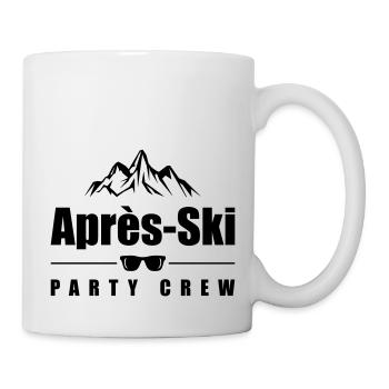 apres ski party crew - Tasse - Weiß - Rechts